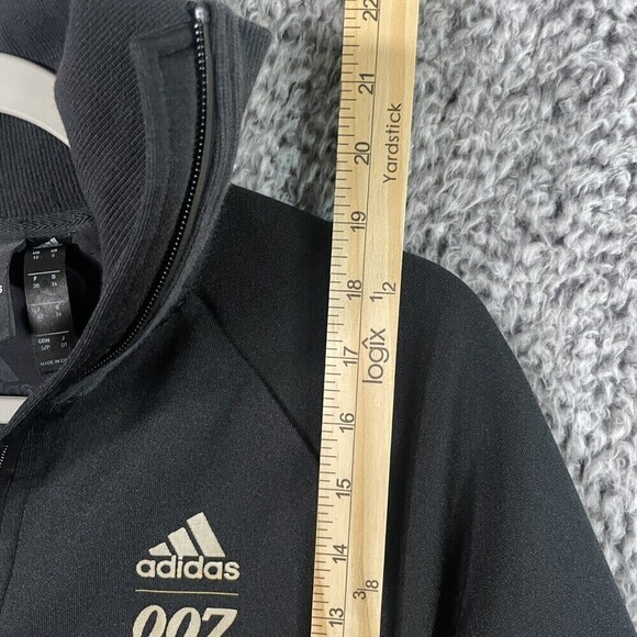 Adidas X 007 James Bond Track Jacket Black S $120 No Time To Die Spectre - Picture 4 of 12